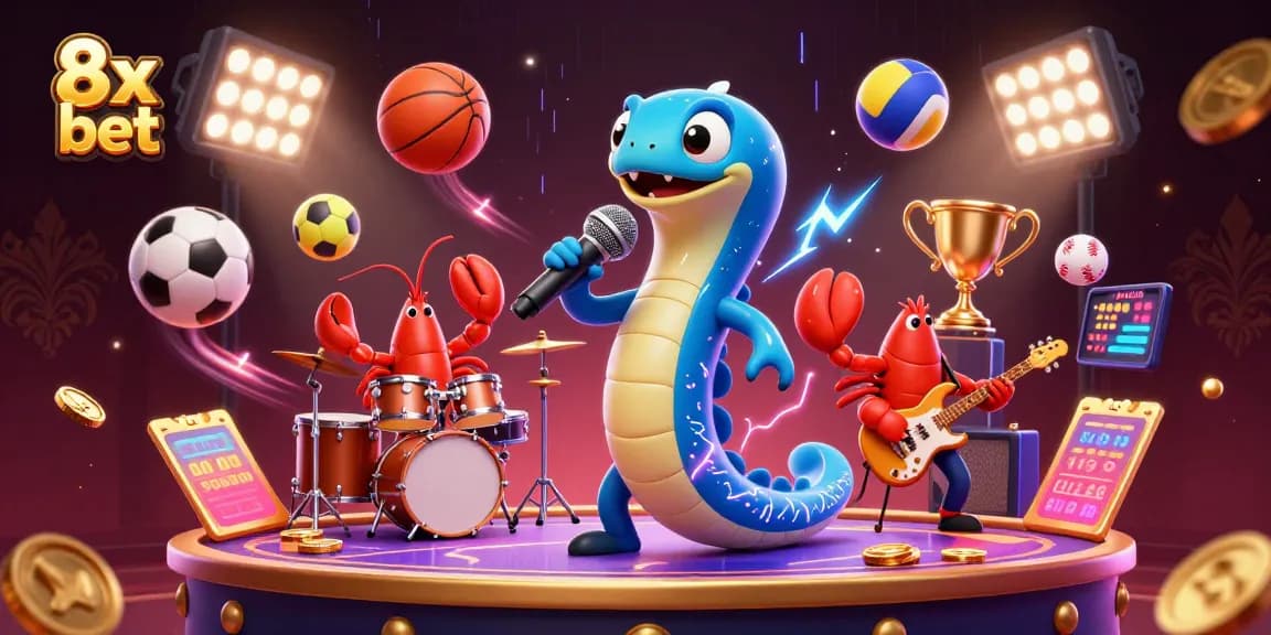 Engage with the thrilling 8x bet experience through a vibrant underwater casino performance.