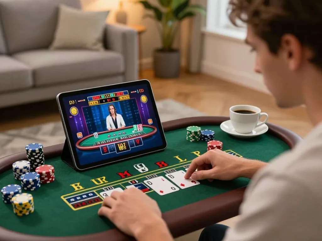 Play exciting baccarat online with lv88seo while enjoying strategic gameplay in a cozy home setting