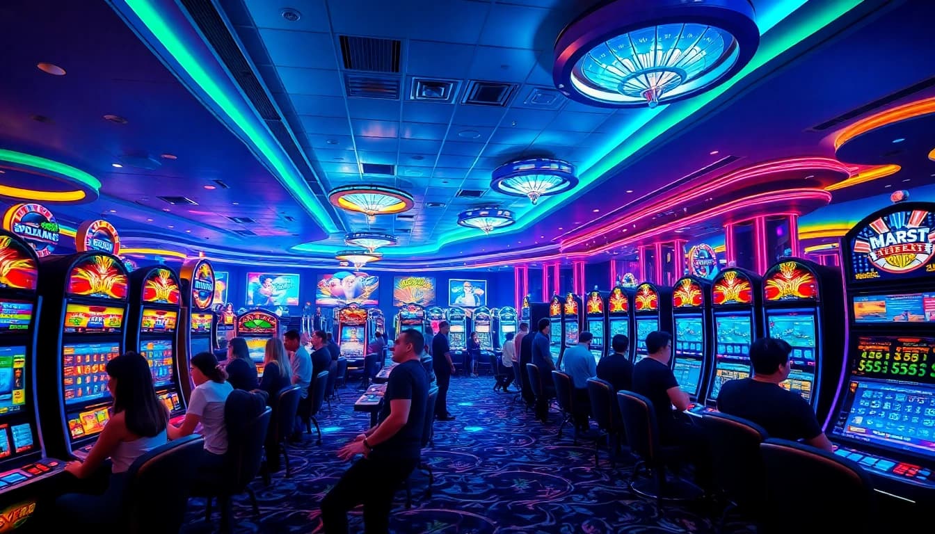 Players enjoy thrilling games at 78wintl.org's engaging casino atmosphere.