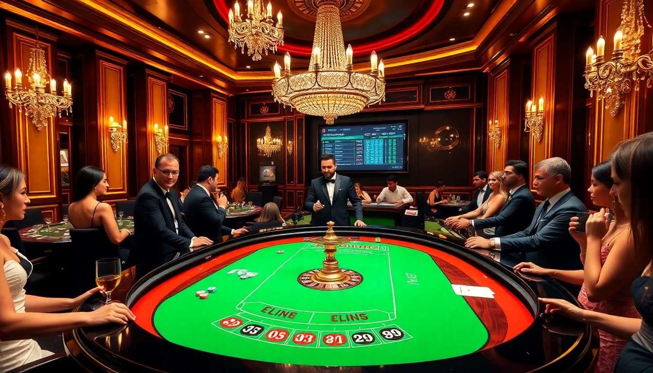 Bets placed at a luxurious roulette table featuring elements from https://mmoo1.de.com/, showcasing excitement in professional gambling.