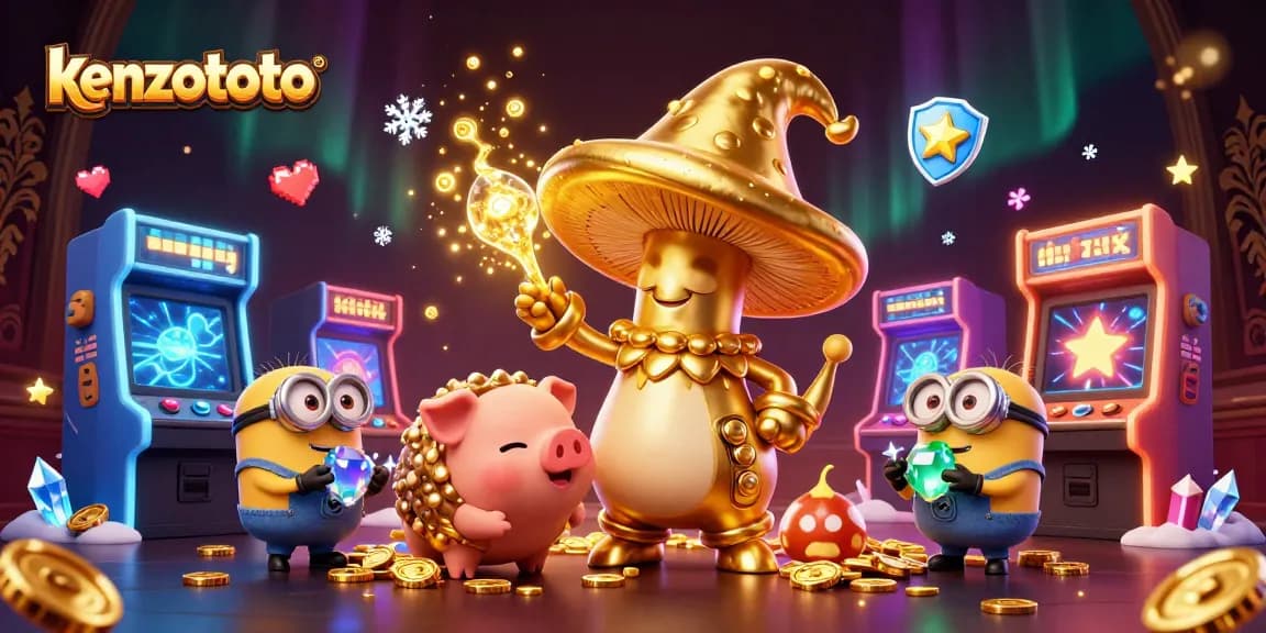 Engage with kenzototo through an exhilarating 3D fantasy gambling adventure.