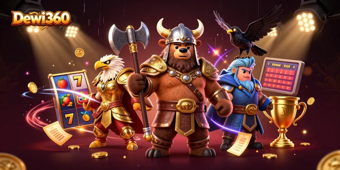 Dewi360 menghadirkan meriahnya permainan slot dengan beragam elemen kasino yang menarik.