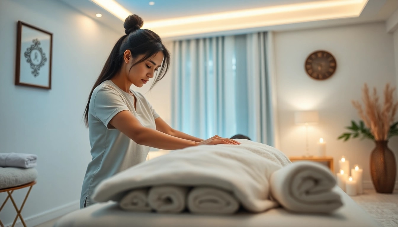 Experience 오산출장마사지 with a professional therapist in a relaxing home setting.