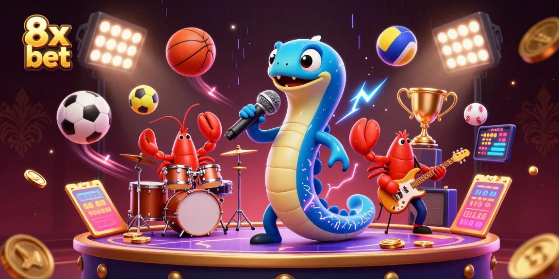 Engage with the thrilling 8x bet experience through a vibrant underwater casino performance.
