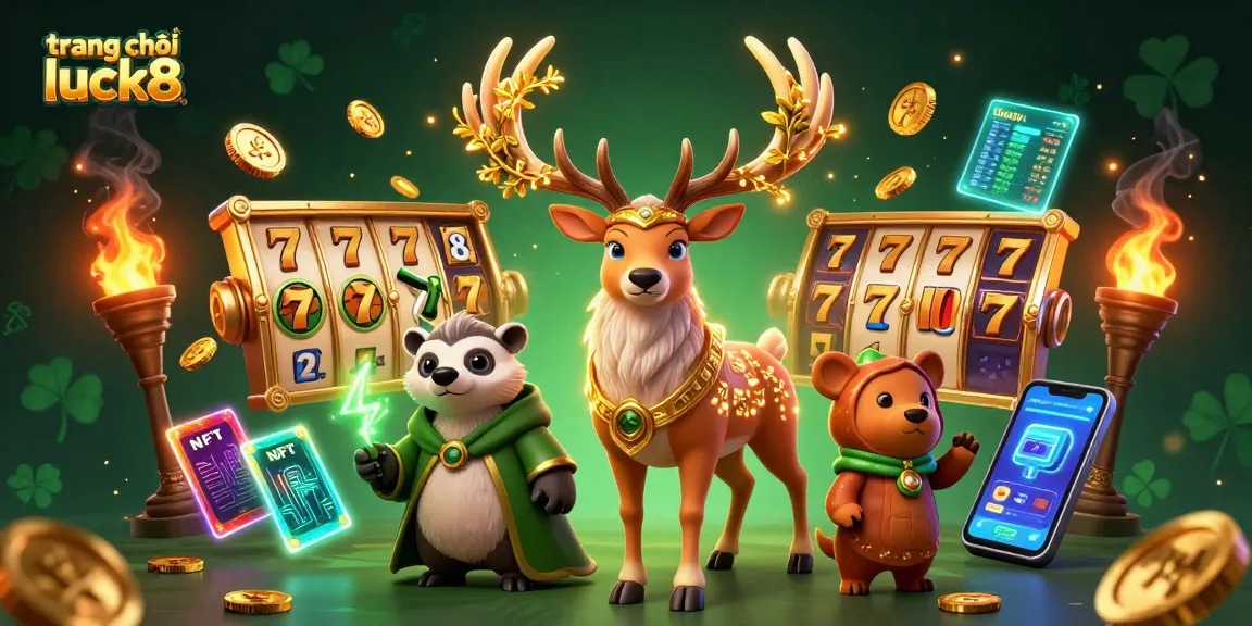 Engage with exciting slot games and jackpots at trang chủ luck8, featuring rich 3D elements.