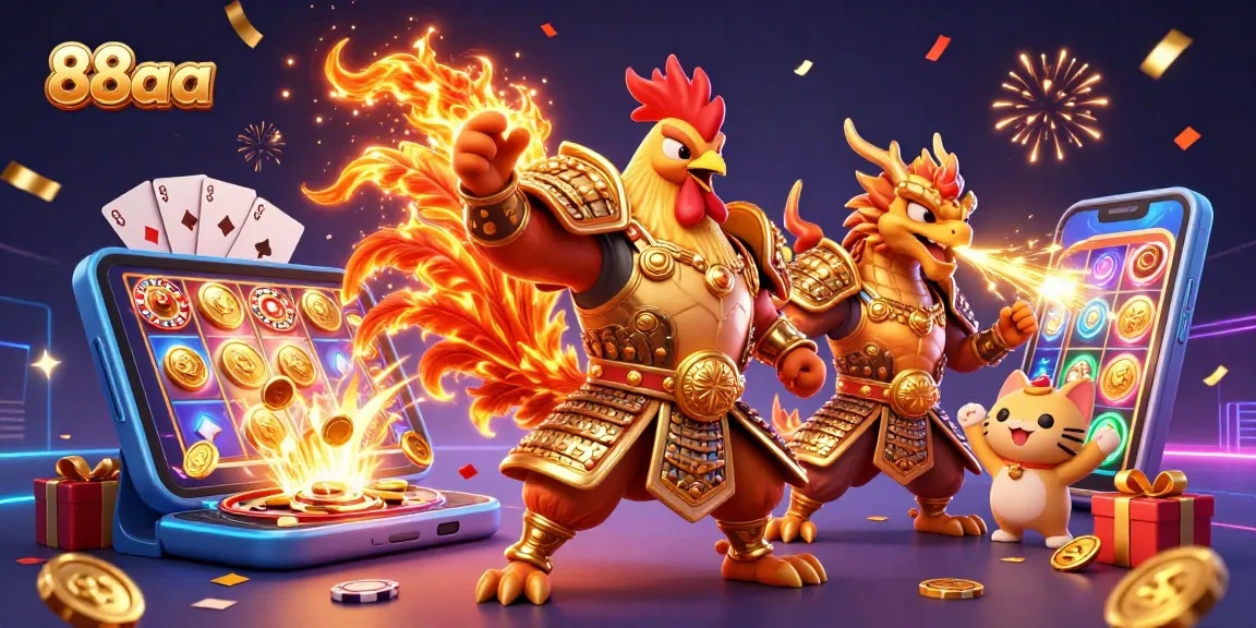Engage with the excitement of 88aa through dynamic gaming adventure illustrations