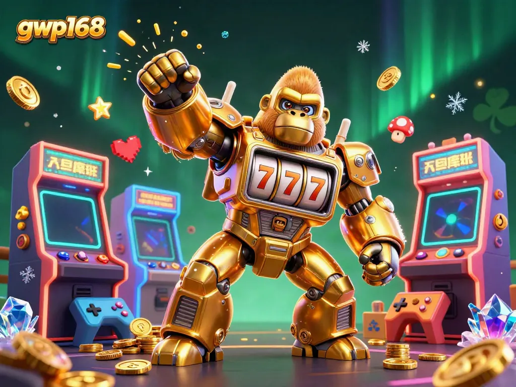 GWP168 menghadirkan permainan slot seru dalam ilustrasi 3D yang memukau dengan mesin dan karakter menarik.