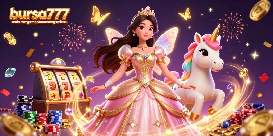 Experience big wins at bursa777 main slot gampang menang terbaru with vibrant 3D visuals and exciting game elements.