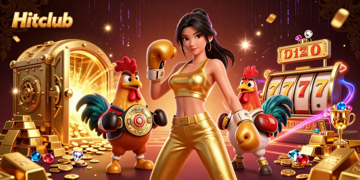 Hitclub showcases thrilling jackpot games with vibrant graphics and an engaging atmosphere.
