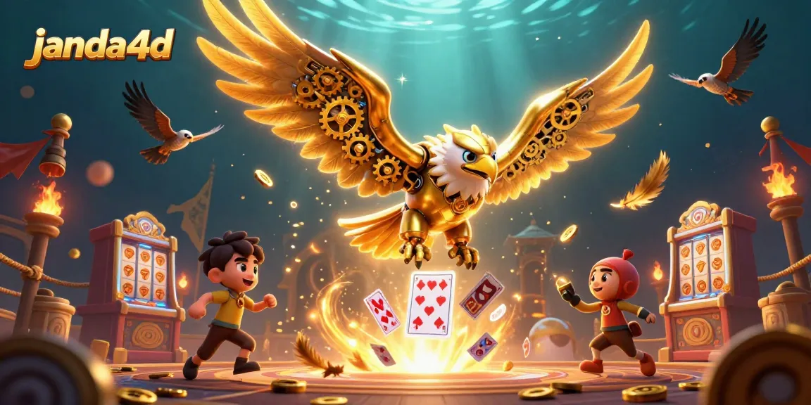 Gambarkan aksi seru slot online dengan janda4d dan karakter yang dinamis.