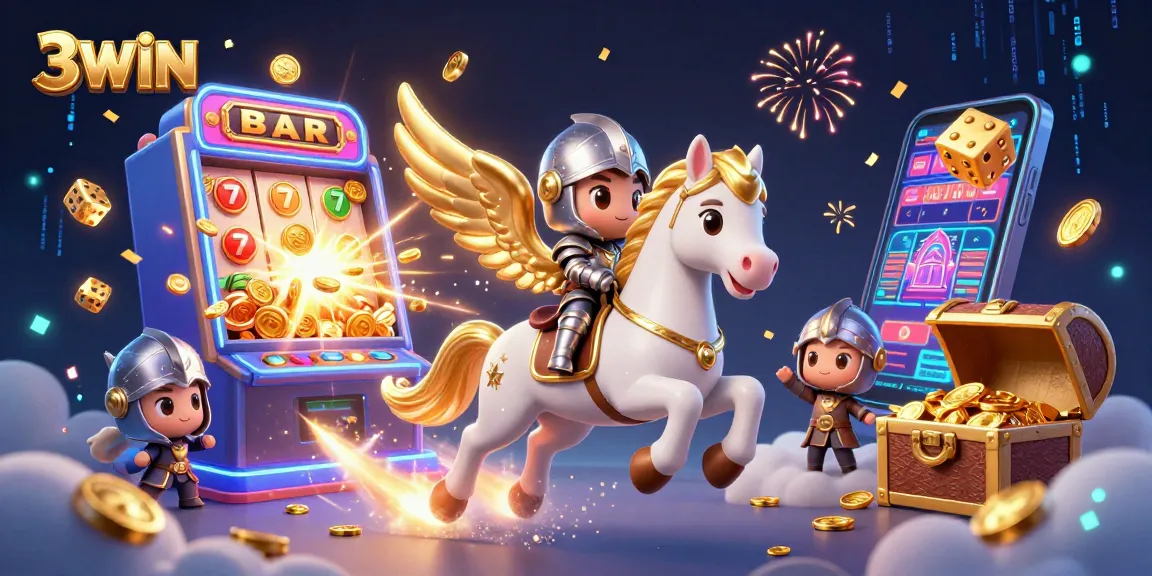 Engage with the magical realm of 3WIN, showcasing captivating games and rich rewards.