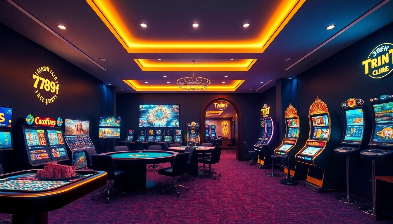 Engaging online gaming scene featuring 789f's diverse offerings like live casino and sports betting.