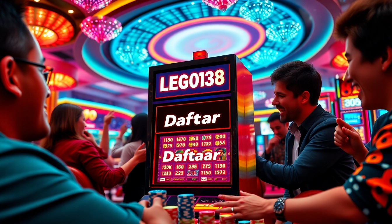 Celebrate wins and high RTP opportunities at LEGO138 daftar slot machines in a luxurious casino environment.