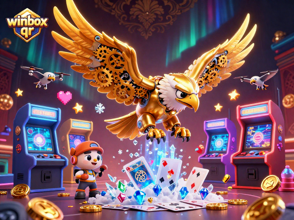 Engage with winbox qr while enjoying a thrilling 3D casino experience filled with interactive gaming elements.