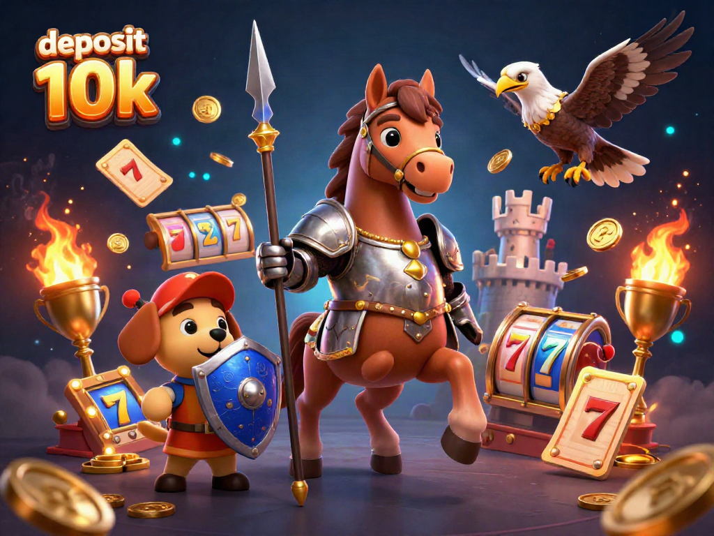 Menangkan jackpot dengan deposit 10k pada permainan slot di platform unggulan kami.