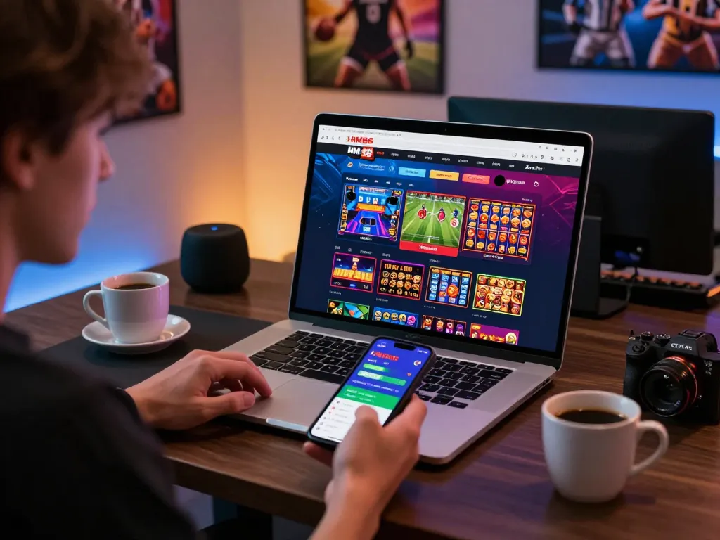 Interactive gambling atmosphere at HM88 net showcasing online betting excitement with diverse game options