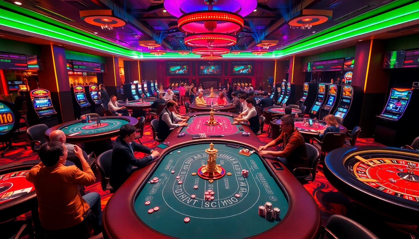 Experience the thrill of gambling at http://88xx.art/ with dynamic casino tables and engaging players.