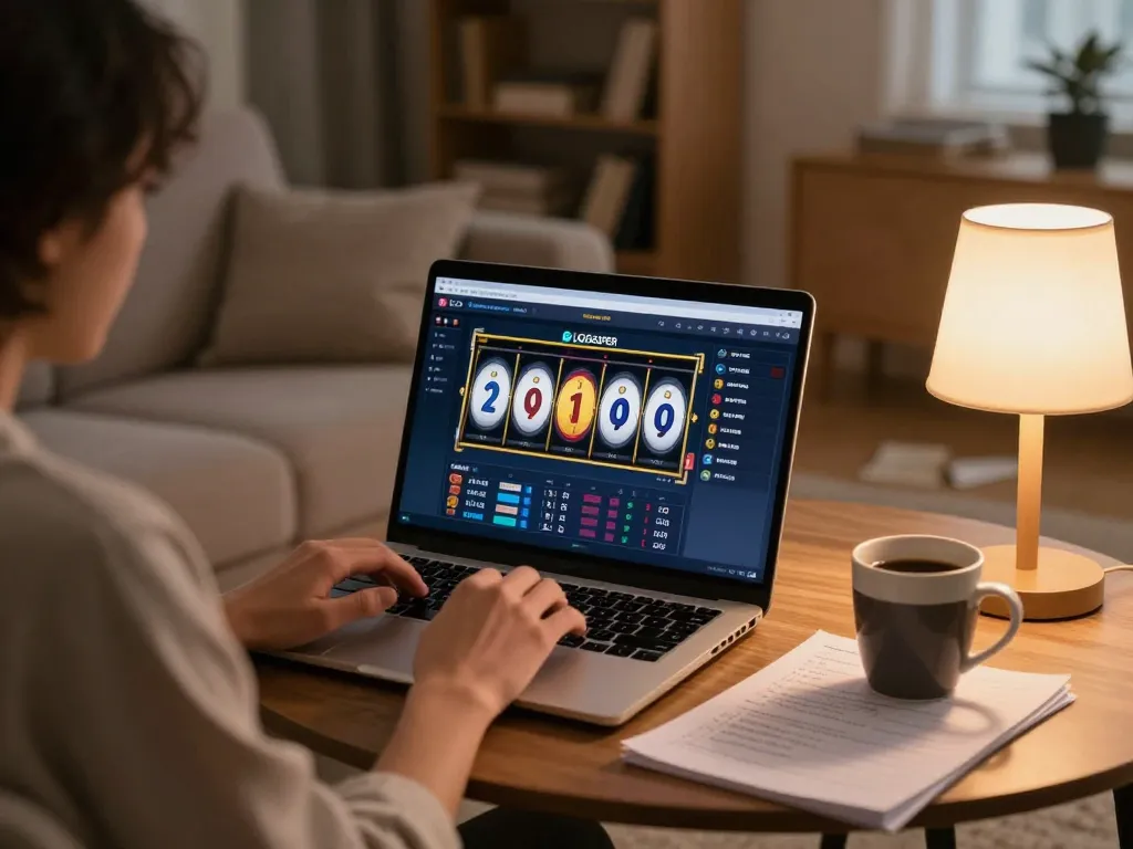Engaging in thrilling gameplay on LGOSUPER while enjoying a cozy home atmosphere with strategies at hand.