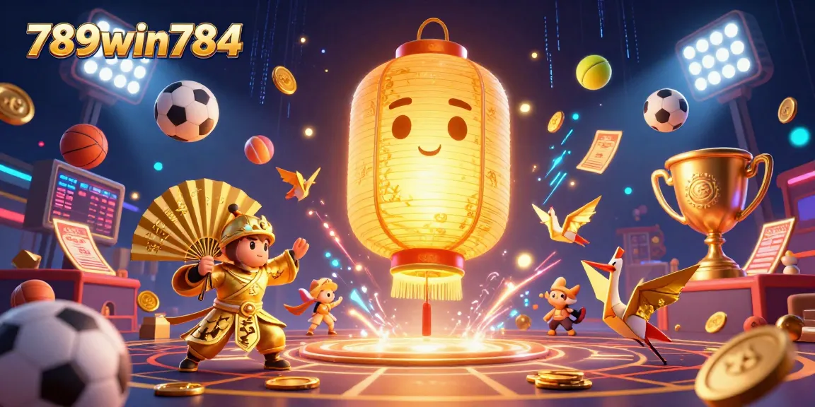 Experience thrilling gameplay with 789win784, showcasing vibrant 3D casino action and dynamic sports elements.