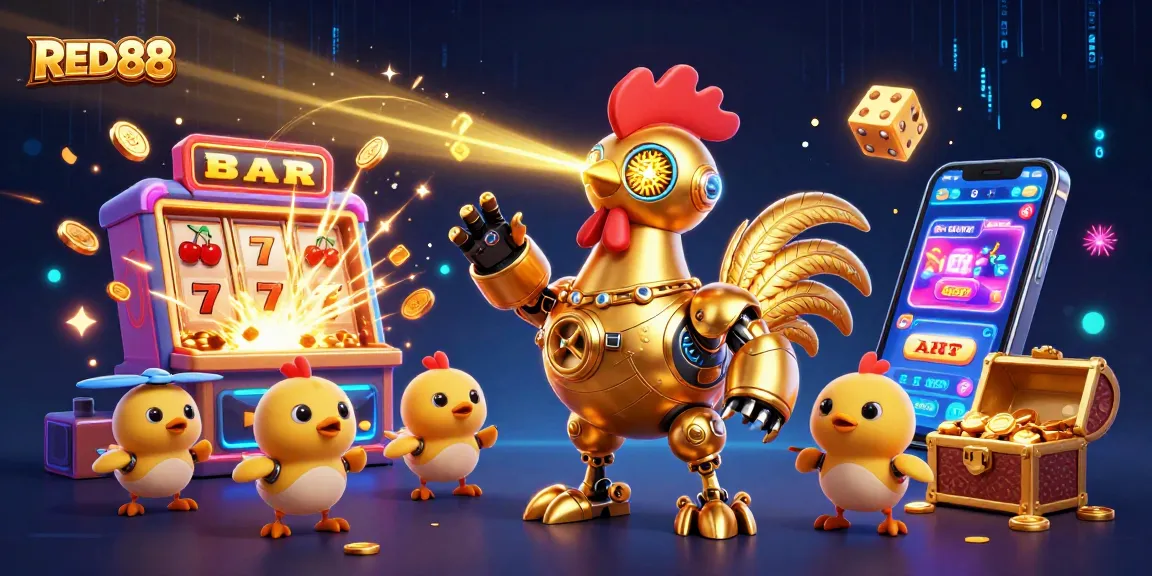 Engage in the winning excitement at RED88 with vibrant slot machines and dynamic casino action.