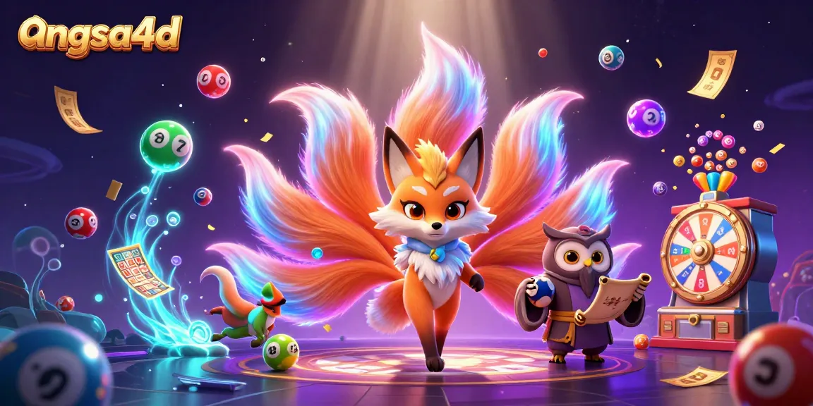 Experience thrilling gameplay with angsa4d as a nine-tailed fox wins a colorful jackpot surrounded by lively orbs.