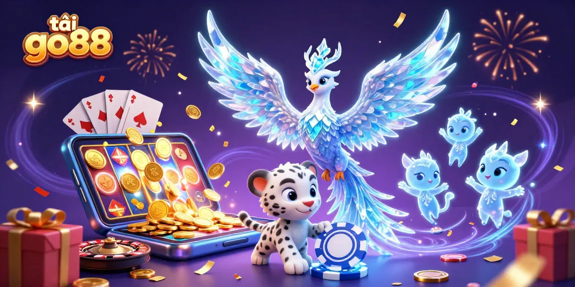 Experience the thrill of tải go88 with vibrant casino illustrations and exciting gaming elements.
