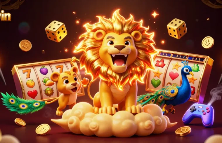 Experience thrilling gaming at 23win with vibrant 3D casino elements and engaging characters.